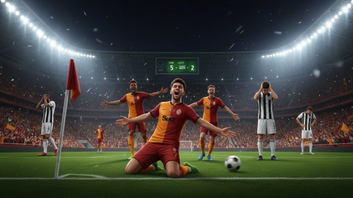 GS 5-2’yle Juventus’u Ezip Geçti!