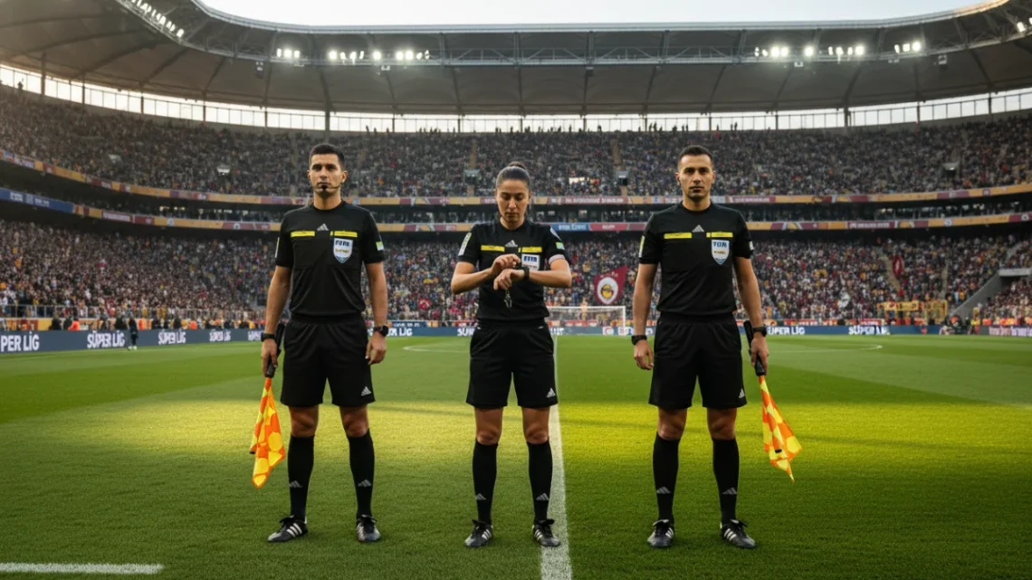 Trendyol 1. Lig’de 29. Haftanın Hakem Görevlendirmeleri Tamamlandı