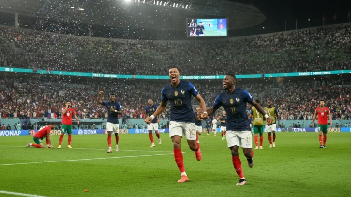 Fransa Fas’ı 2-0 Yendi: Mbappe ve Dembele Yarı Finale Çıktı