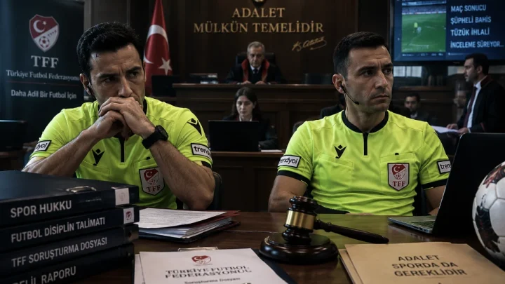 Futbolda Şike ve Bahis Dosyası: İki Hakem İçin Tutuklama Talebi