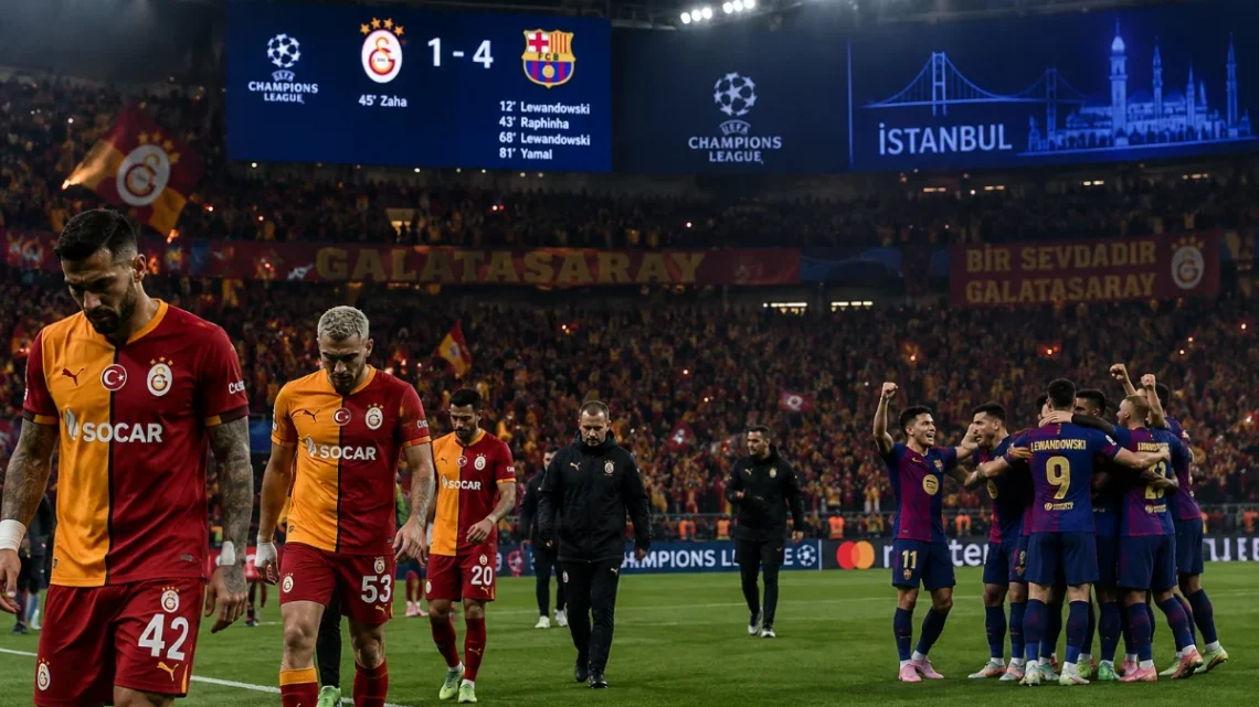 Galatasaray’ın Barcelona Sınavı: Sahadaki Farkın Anatomisi